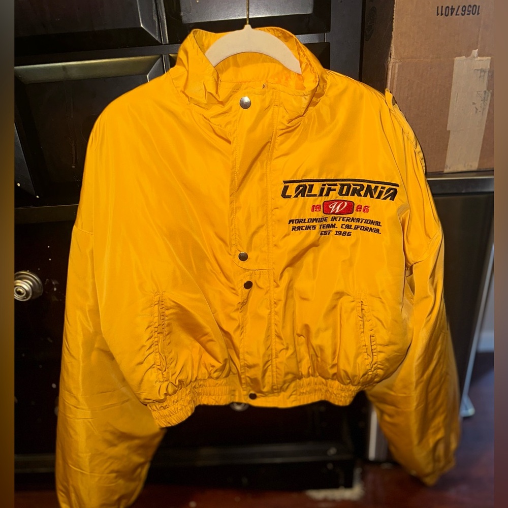 PLT Yellow Bomber California Jacket